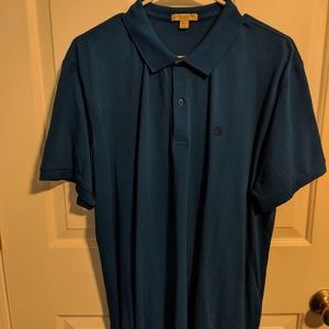 Men's Blue Burberry Polo shirt